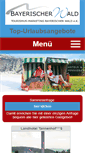 Mobile Screenshot of hotels-bayerischerwald.de